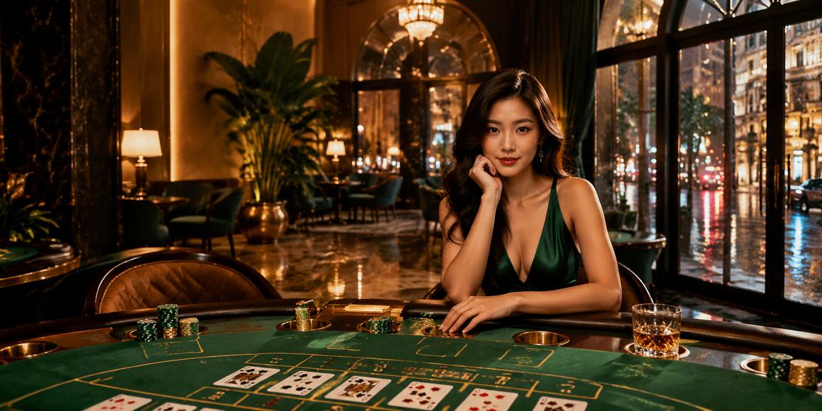 Người dùng TP. Hồ Chí Minh chơi baccarat trực tuyến tại quán cà phê buổi tối